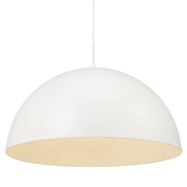 Matte Off-White Ceiling Pendant