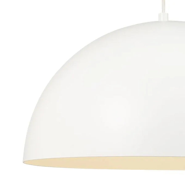 Matte Off-White Ceiling Pendant