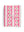 Bright Pink Cameo Strawberry Stripe Wrapping Paper Roll