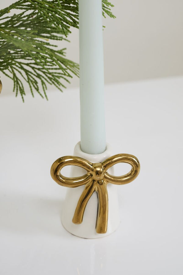 Bow Candleholder