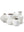 Noor Ceramic Vase Set - The Noor Ceramic Vase Set is crafted with handmade