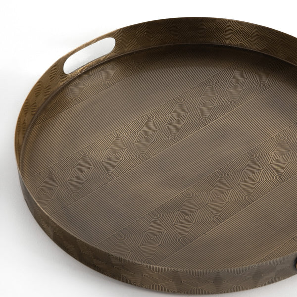 Etched Brass Tray