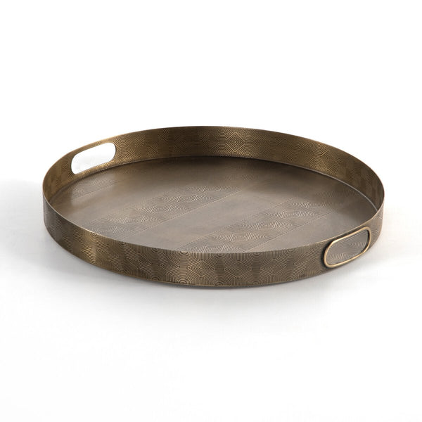 Etched Brass Tray