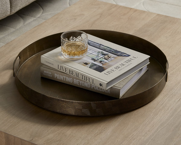 Etched Brass Tray