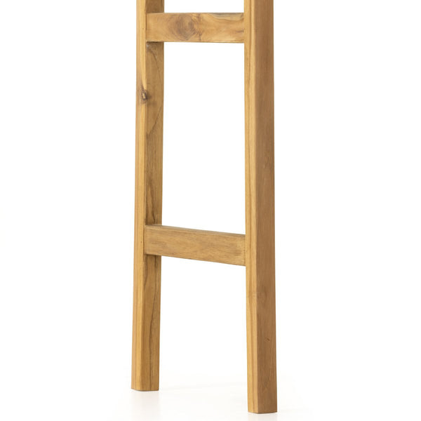 Natural Teak Arched Ladder
