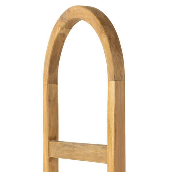 Natural Teak Arched Ladder