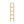 Natural Teak Arched Ladder
