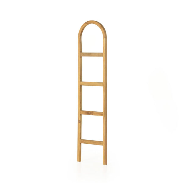 Natural Teak Arched Ladder