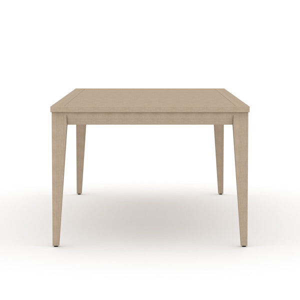 Washed Brown Outdoor Dining Table