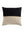Handwoven Black & Beige Pillow - 22x22