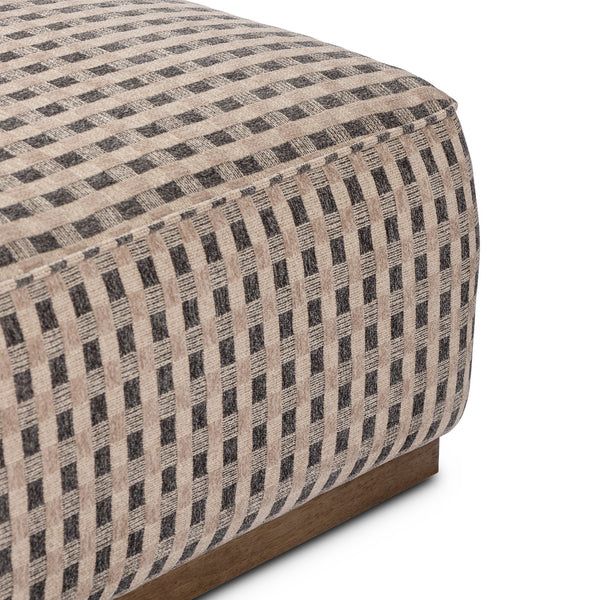 Sterling Cocktail Ottoman