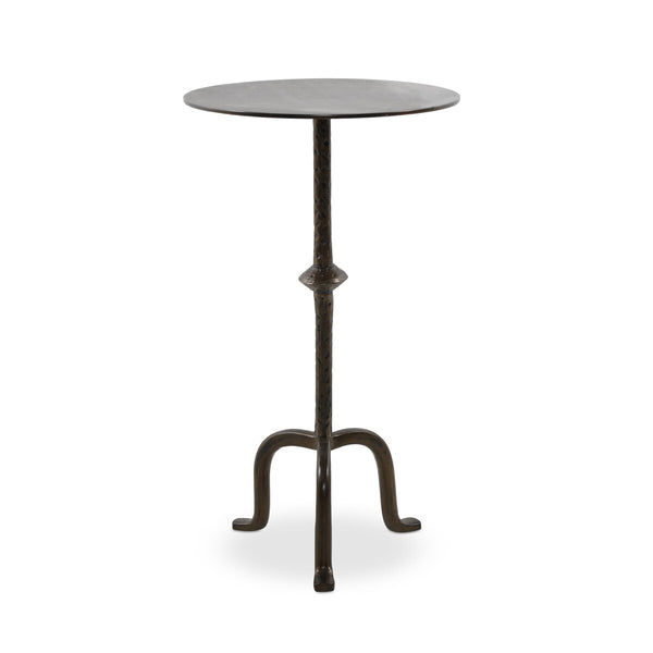 Dark Brass End Table