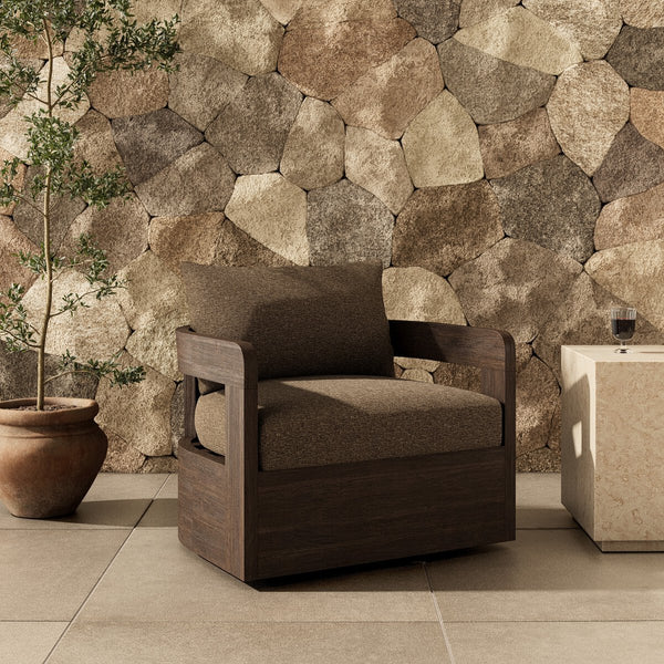 Jaqueline Outdoor Swivel Chair