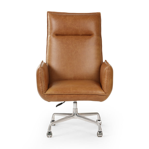 Saddle Leather Desk Chair