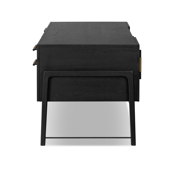Black Oak Executive Desk