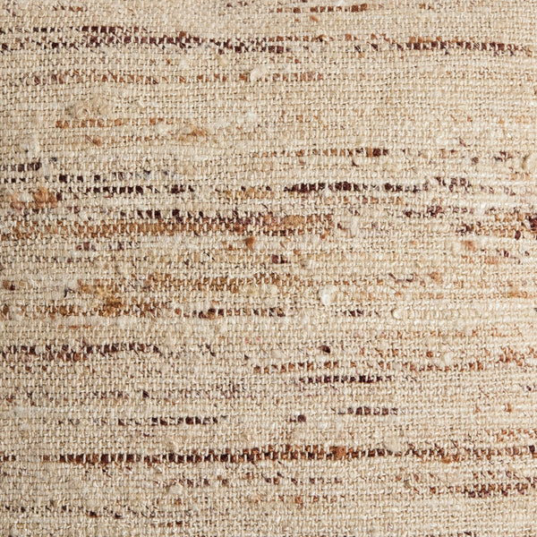 Woven Beige Pillow - 20x20