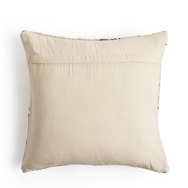 Woven Beige Pillow - 20x20