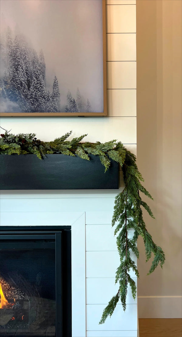 Faux Cedar Garland