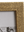 Etched Gold Picture Frame