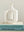 Sonya Vase Short, White