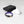 DOG COLLAR / CROSS / BLACK / PURPLE