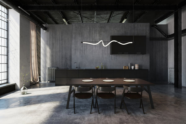 Cursive Chandelier