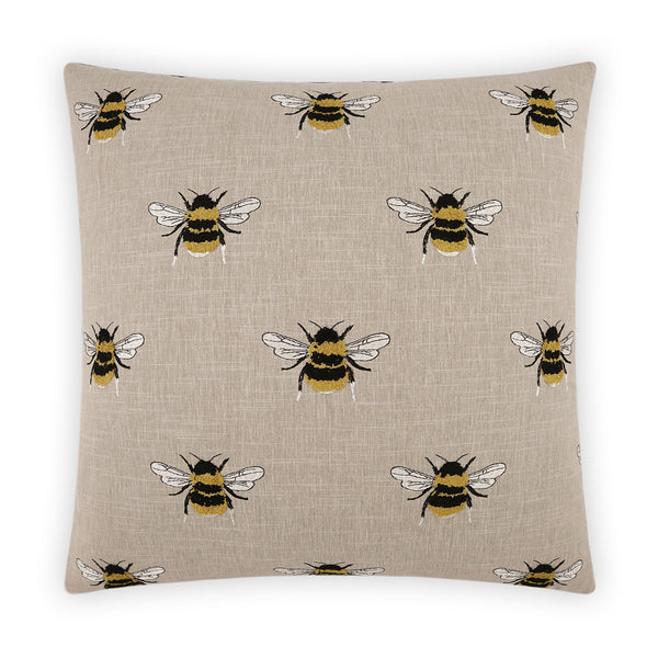 Linen Bee Pillow