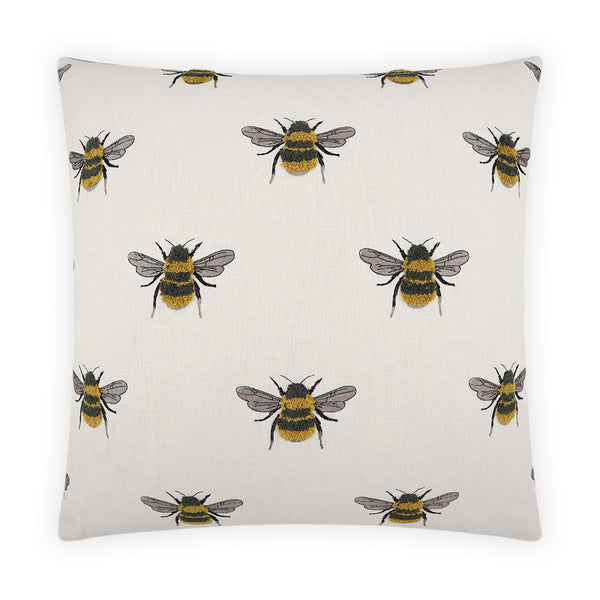 Linen Bee Pillow