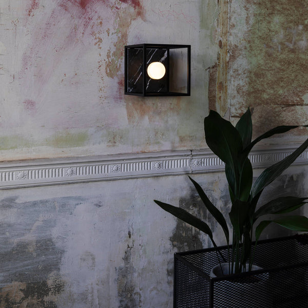 CAGED / SMALL / CROSS / BLACK MARBLE