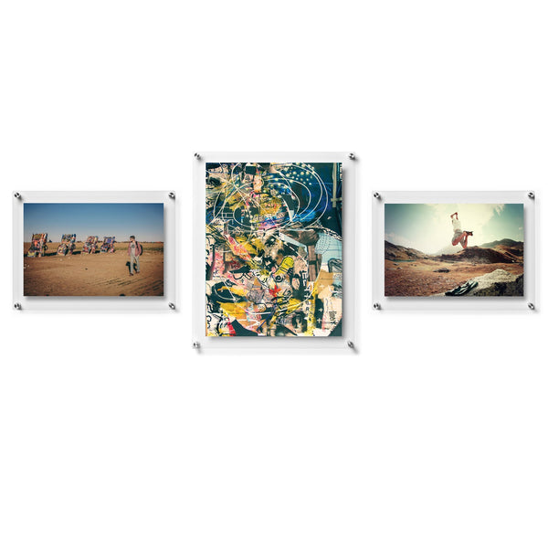 Double Panel "Triplo" Set of 3 Frames