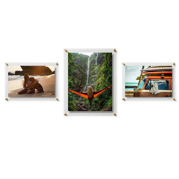 Double Panel "Triplo" Set of 3 Frames