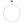 Black Circle LED Pendant