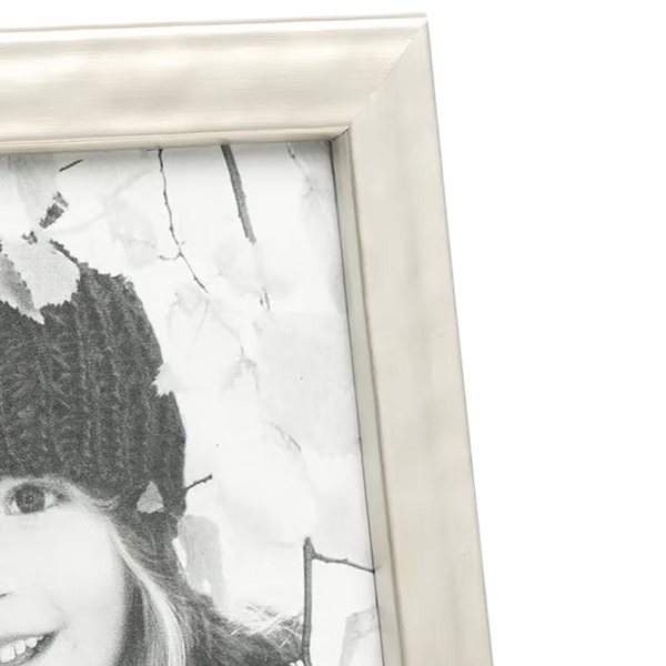 Vintage Warm Silver Frame