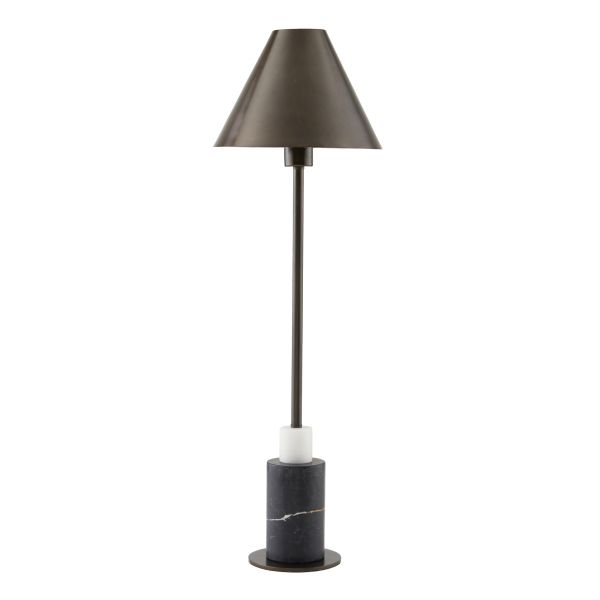 Pierre English Bronze Steel Table Lamp