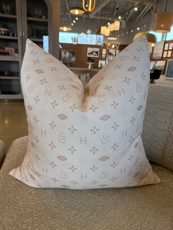 Hue & Hem Pillow with Insert