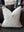 White Boucle Pillow with Insert
