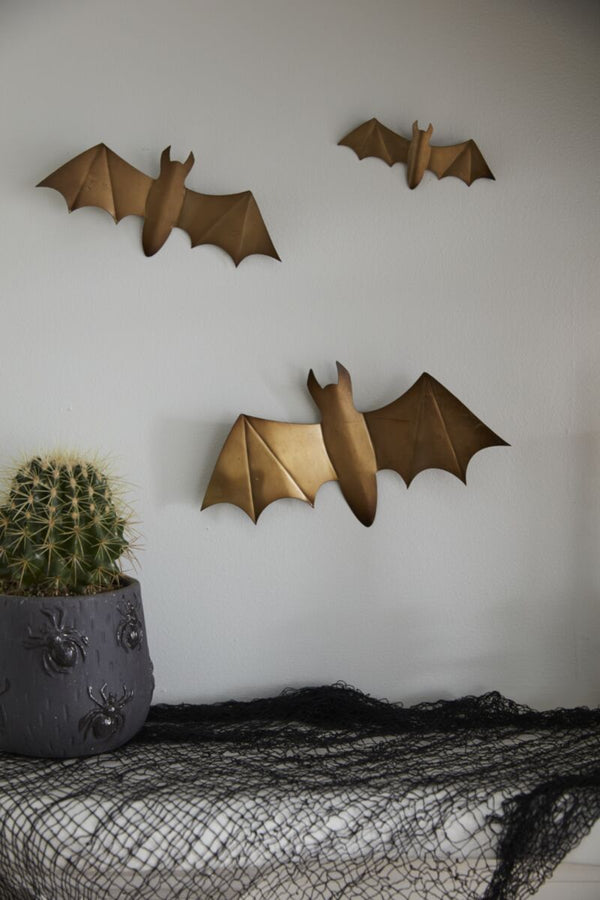 Winged Bat Wall Decor - Set of 3