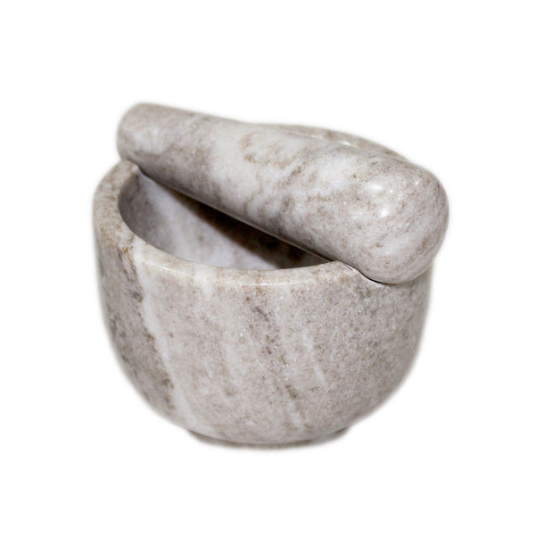 Marble Mortar and Pestle