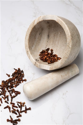 Marble Mortar and Pestle