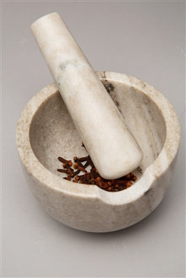 Marble Mortar and Pestle