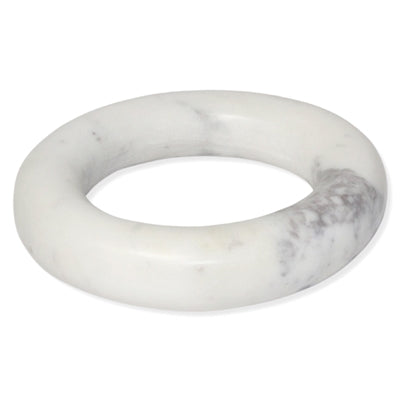 White Marble Round Disc