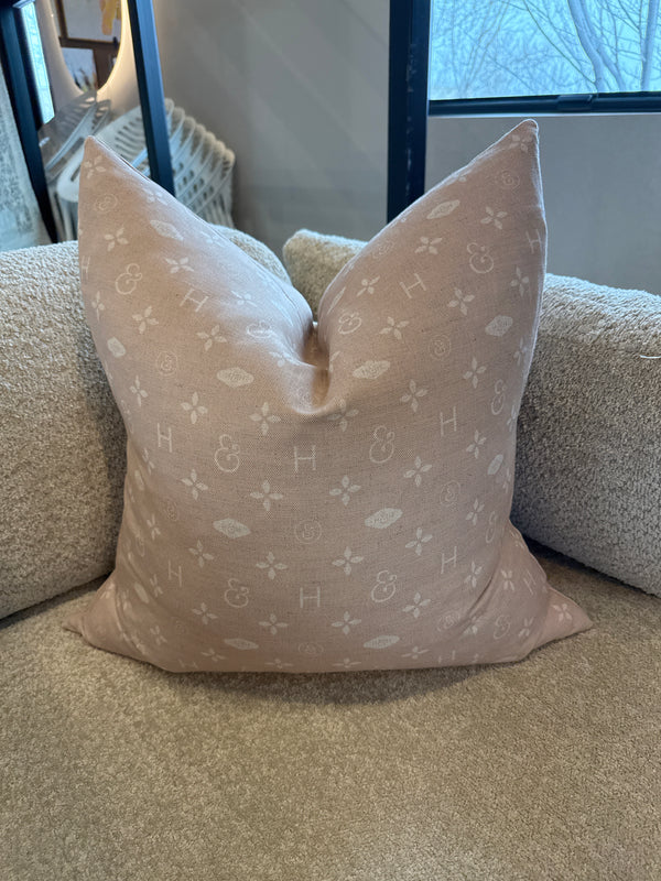 Hue & Hem Pillow with Insert