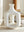 Sonya Vase Short, White