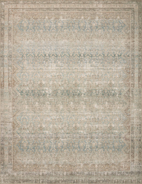 Angela Rose x Loloi Aubrey Jade / Natural 8'-3" x 11'-3" Area Rug