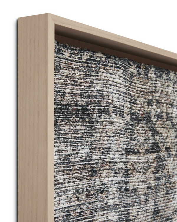 Amber Lewis x Loloi Mahon Blue / Rust 2'-9" X 2'-3" Wall Art