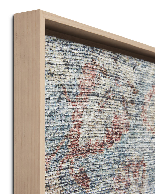 Amber Lewis x Loloi Salina Blue / Multi 2'-9" X 2'-3" Wall Art