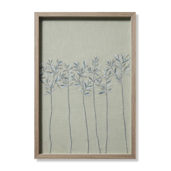 Amber Lewis x Loloi Cassia Mint / Blue 2'-11" X 2' Wall Art
