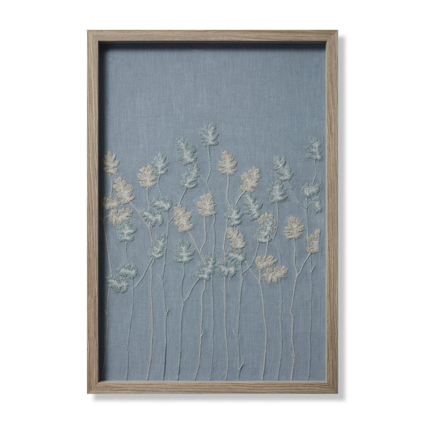 Amber Lewis x Loloi Poppy Blue / Green 2'-11" X 2' Wall Art