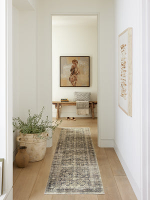 Amber Lewis x Loloi Greenwich Gold / Ivory 2'-6" x 3'-6" Wall Art
