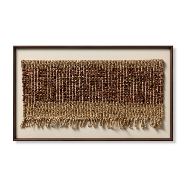 Amber Lewis x Loloi Joshua Natural / Brown 4'-8" x 2'-7"  Wall Art